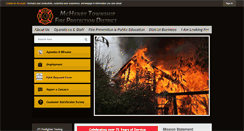 Desktop Screenshot of mtfpd.org